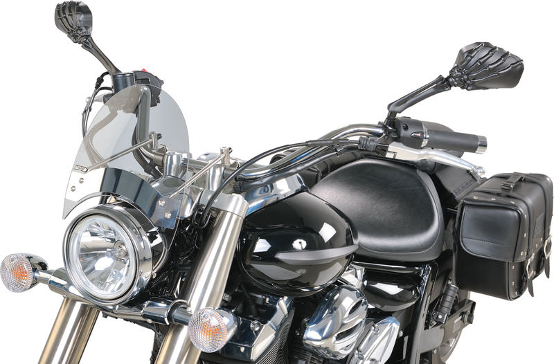 Spiegel Skelett Hand für Harley Sportster 883 Iron/ Low/ Superlow schwarz