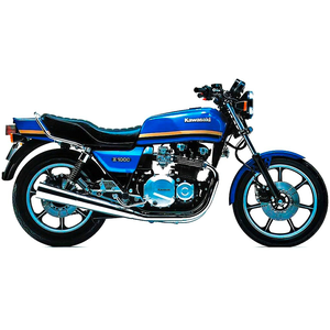 Kawasaki moto Z1000 J Z1000J   pubblicita brochure depliant motorcycles 